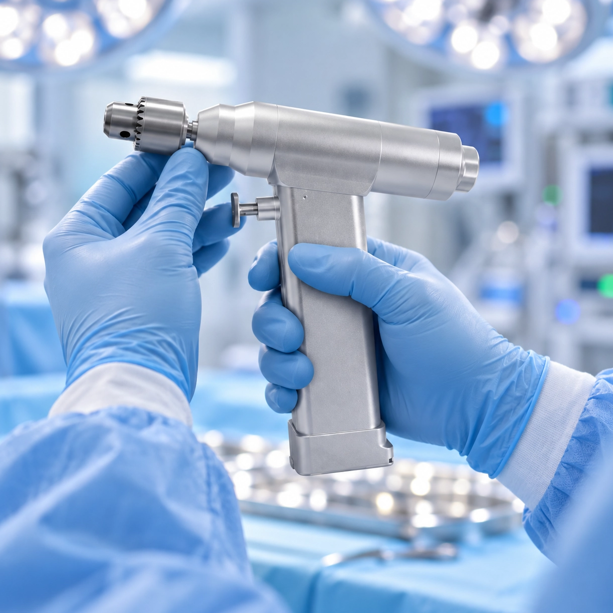 Comment une perceuse &agrave; os assure-t-elle la pr&eacute;cision en orthop&eacute;die
